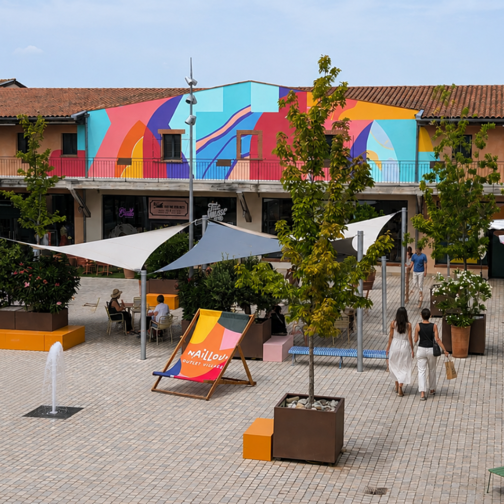 Place du village Nailloux